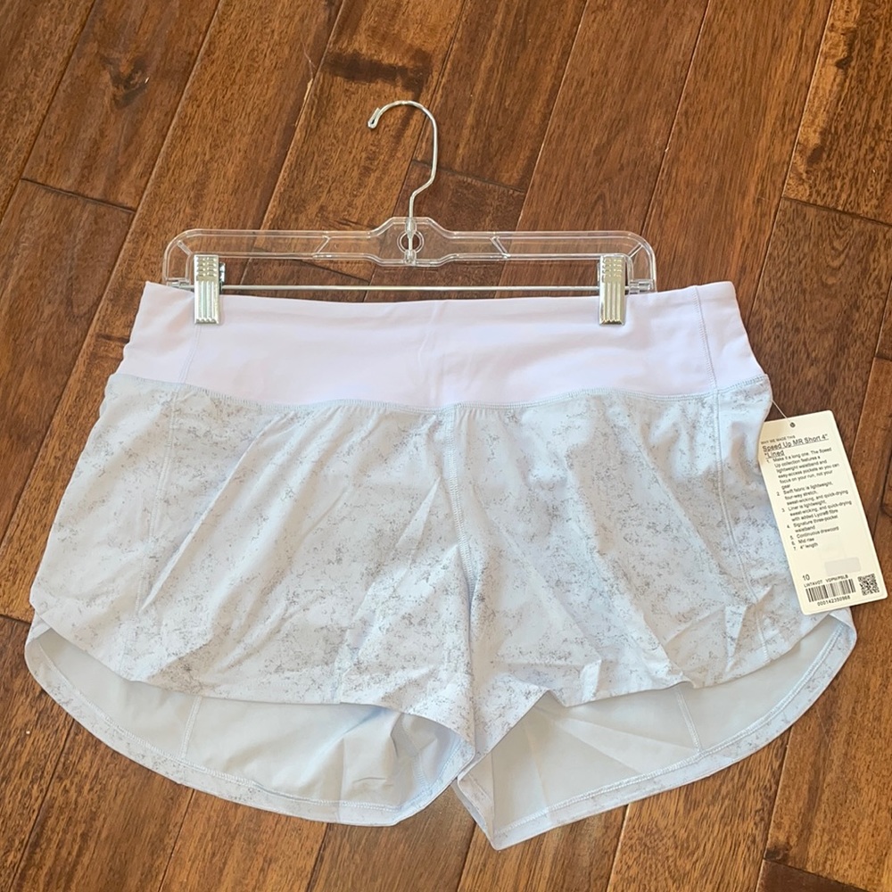 Lululemon 4” inseam speed up shorts